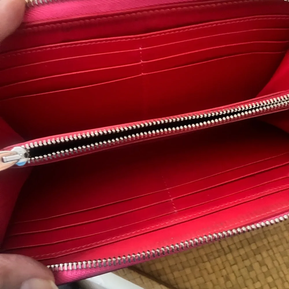 Christian Louboutin Pink Studded Clutch